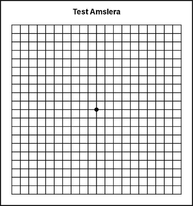 тест амслера тест амслера
