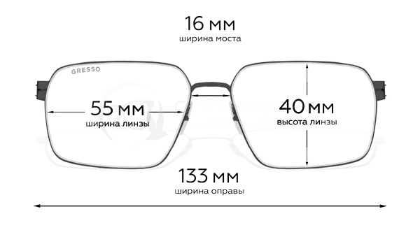 Оправа Gresso Bremen (Ascot) G 0226