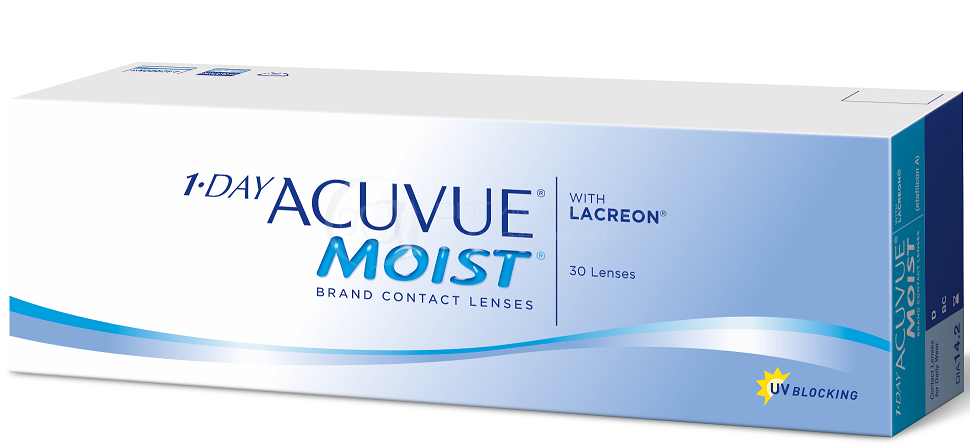 1-DAY ACUVUE MOIST with HYDRALUXE