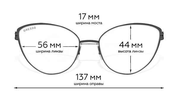 Оправа Gresso Charlotte Isabelle G 0203