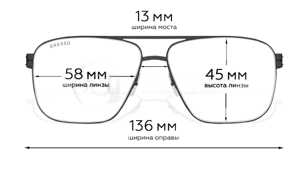 Оправа Gresso Houston Armstrong G 0230